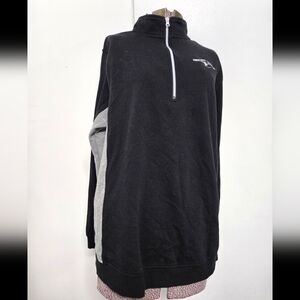 Universal Studios Mens Pullover 1/4 Zip Jacket Comfort Stretch Soft Size Large